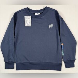 NWT TOMMY BAHAMA Boys Sweatshirt France Racing Graphic Size S 5/6 Preppy NEW‎